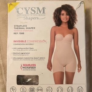 CYSM Strapless Thermal Shaper - Nude/Beige